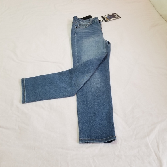 NY&C. high waist skinny capri jeans - Picture 3 of 7